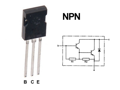 BD-Transistor-NPN-Darlington-SOT82 BD333 NPN Transistor Darlington 80V 6A 60W SOT82