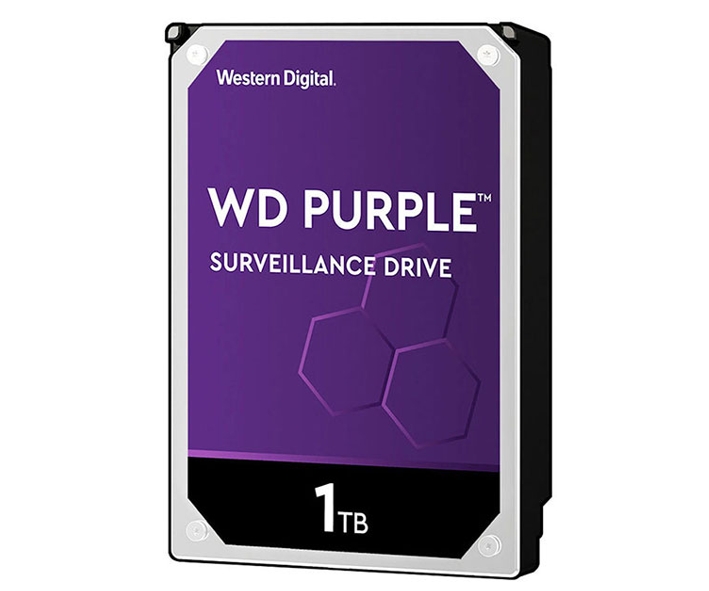 WD-PURPLE_HDD_Bild2020 1TB Festplatte SATA-3 Ideal für NVR DVR Recorder RAID Purple Purz