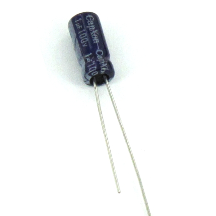 1uF-100V-Elko-Capxon-25-716-00140-B