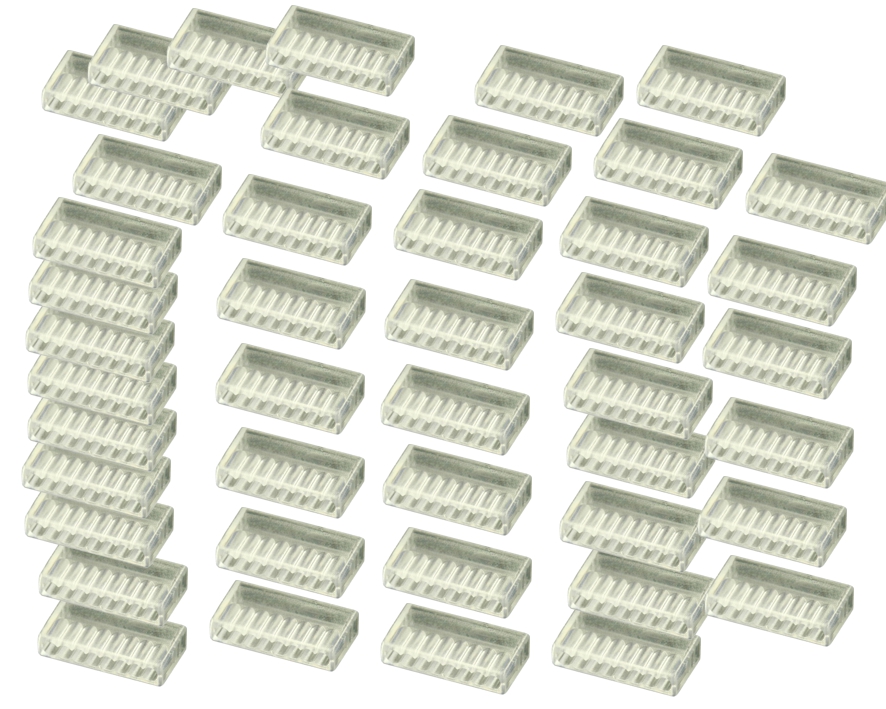 RJ45 Stecker Einfädelhilfe Adernvorsortierung lose einzeln als Ersatz 100er Pack
