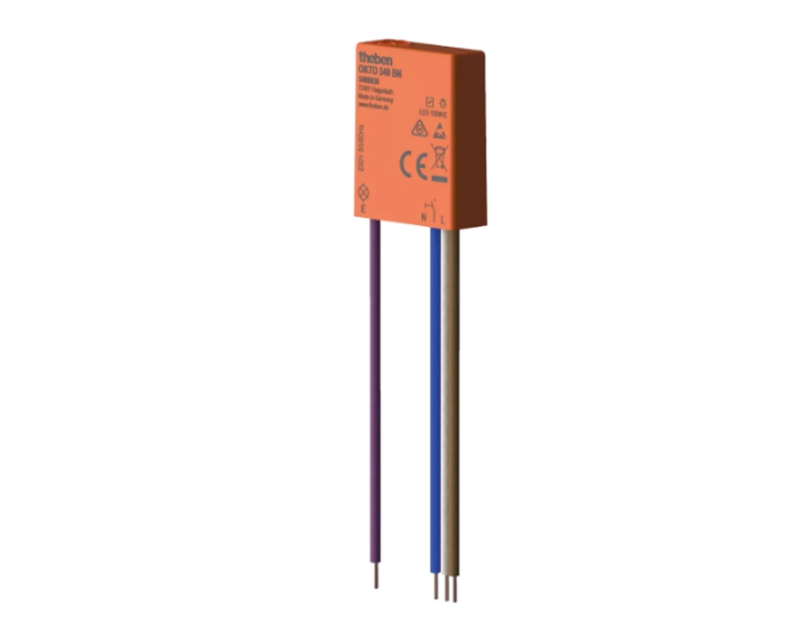 Mini Stromstoßschalter für bis 250W Miniatur 33x27x10mm Relais Bistabil
