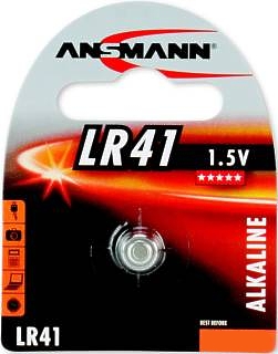 33-708-00038-LR41 Knopfzelle LR41 ersetzt AG3 SG3 WS4 S22 LR41 SR41 SR41EL RW41 RW47 192 247 280-18 384 V384 392 V392