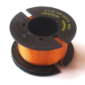 spule-luftspule-bild46654654jlnzhRJ4RAbME Spule 0,18mH 1,4mm Draht 0,11ohm 55x30mm Luftspule