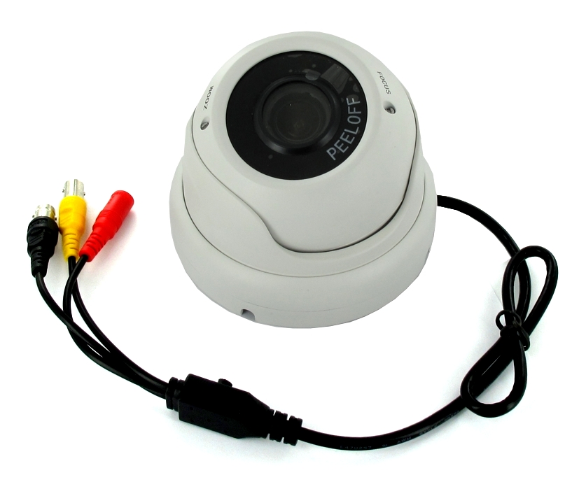 SDI_Domekamera_Model_2020_64-700-04690_B02 SDI Kamera 2MP Dome 4in1 SDI EXSDI TVI CVBS 3-12mm Varioobjeltiv IP66 IK10 Weiss