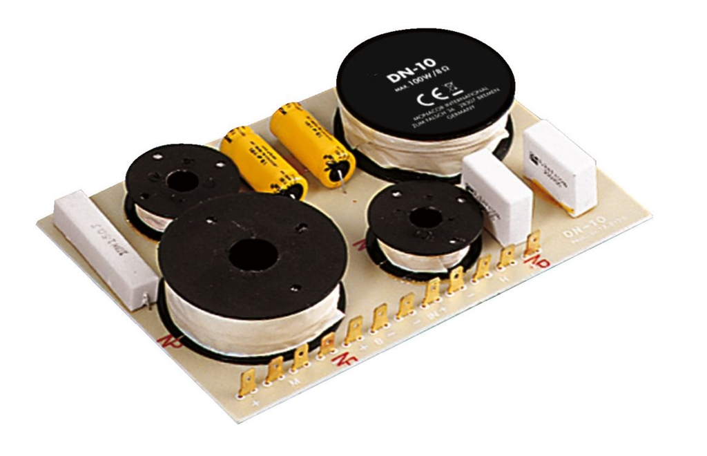 3wege-Weiche_DN10_85-775-01150 3-wege Weiche 8ohm 100W 800Hz-4500Hz DN10 Frequenzweiche