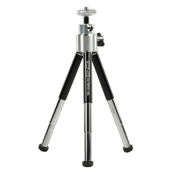 Mini_Kamerastativ_88-552-04400_B05 Kamerahalter Stativ für Kameras max Höhe 150mm Mini ALU Stativ