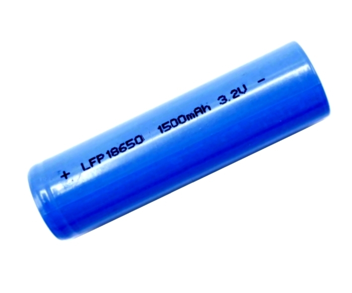 Lihium_18650_33-500-00445 LI-ION Lithium Akku 18650  3,2V 1500mAh 65x18mm