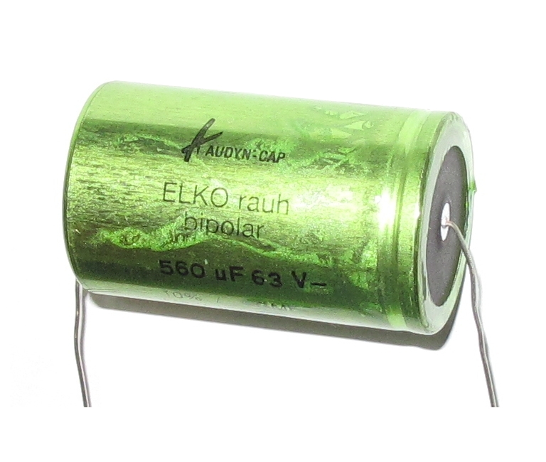 29-728-10085 560uF Tonelko 63V axial Kondensator 50x30mm bipolar